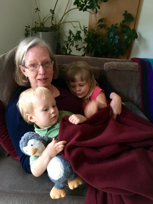 Grandma cuddle puddle