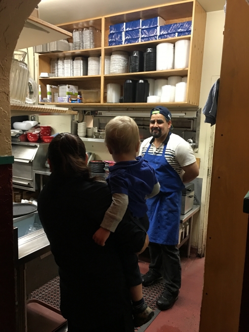 Hanson Visits the Kitchen