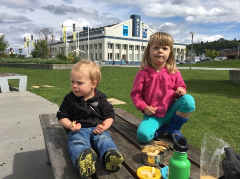 Picnic on a big city adventure