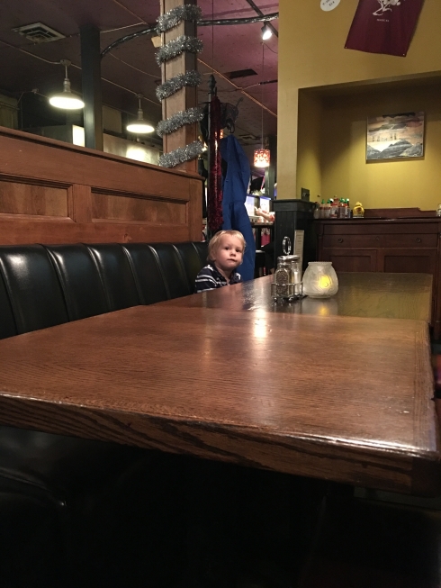 Small Boy, Big Table