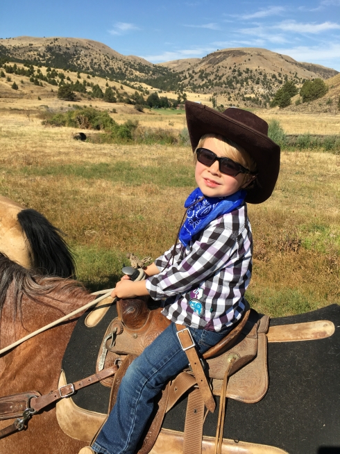 First Horseback Ride