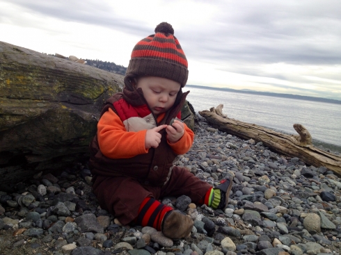 First beach exploration