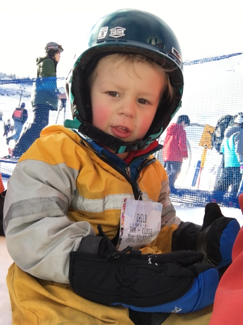 First Day Skiing